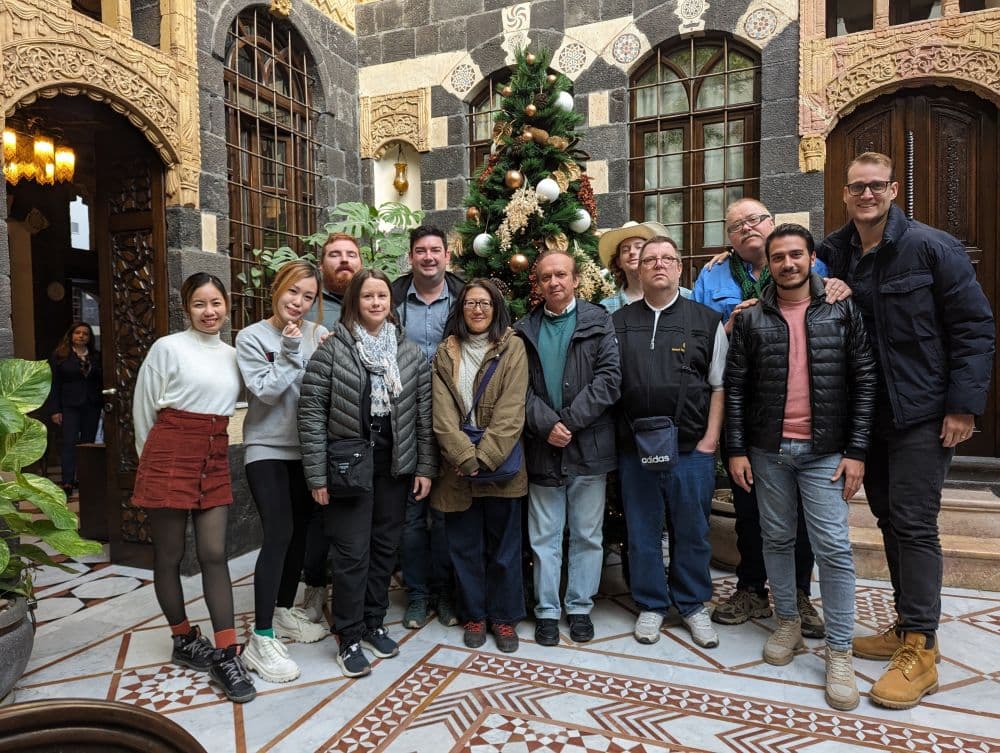 Wait people celebrate Christmas in Syria