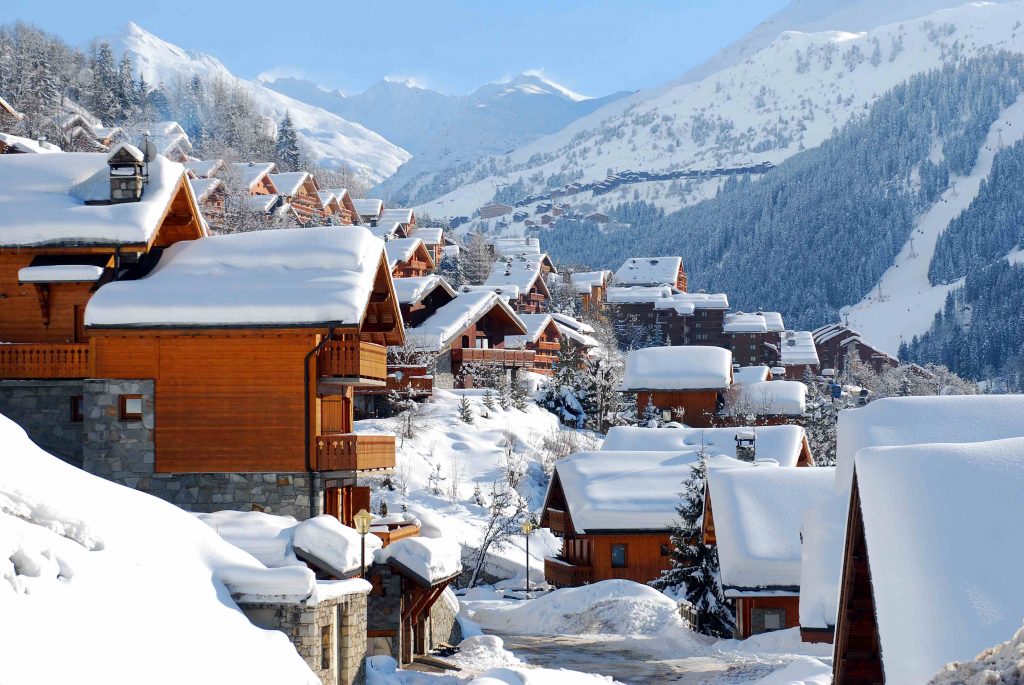 Meribel is one of the best places to visit in France.