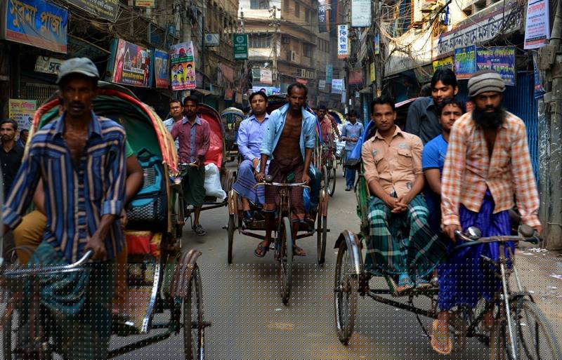 The hectic beat of Dhaka