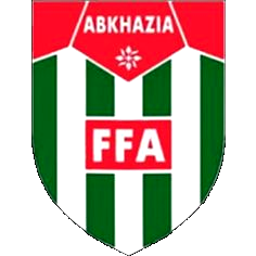The badge of Abkhazia's football team.