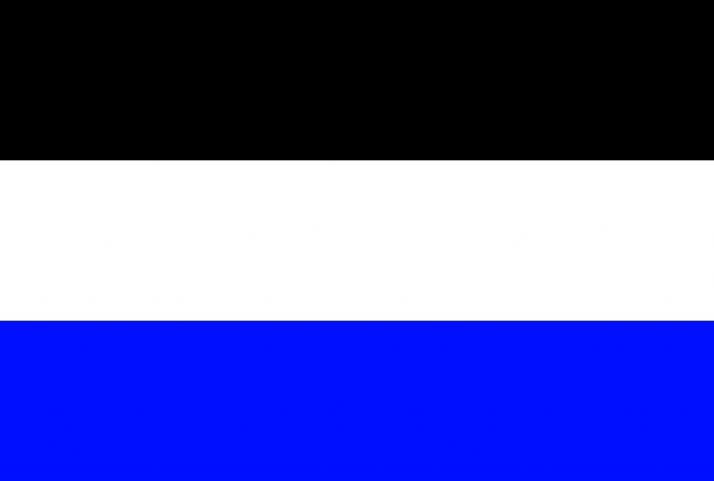 The flag of Neutral Moresnet.