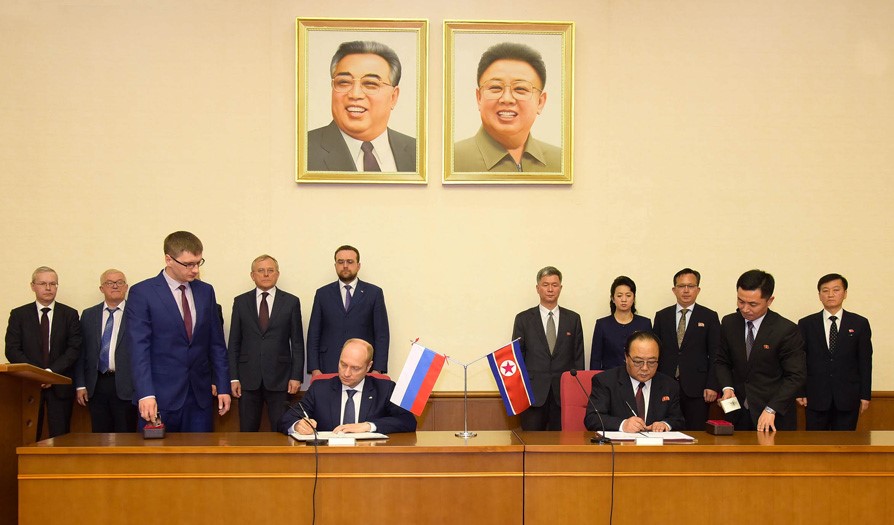 Russian Embassy - Foreign embassies in North Korea