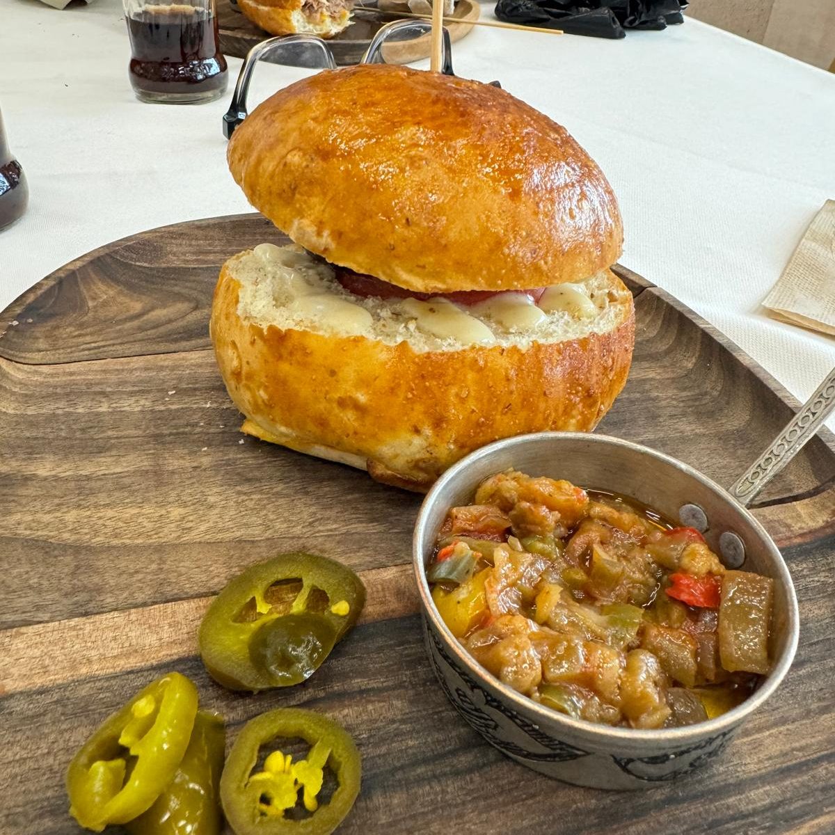 Central Asian Cuisine - Horse Meat Burger