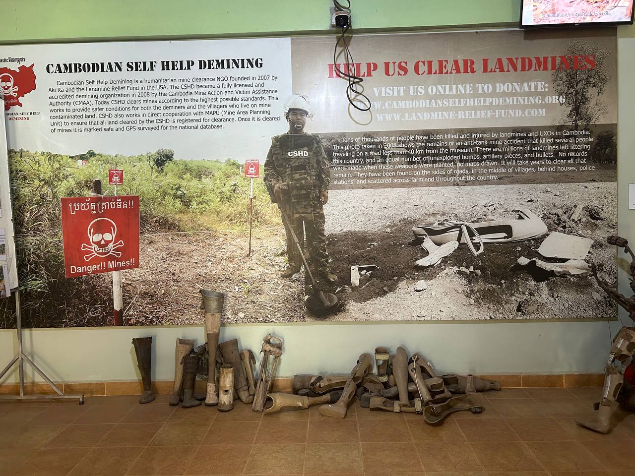 Siem Reap Landmine Museum