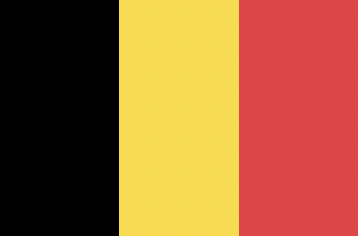 Then, it was represented by the Flag of Belgium.